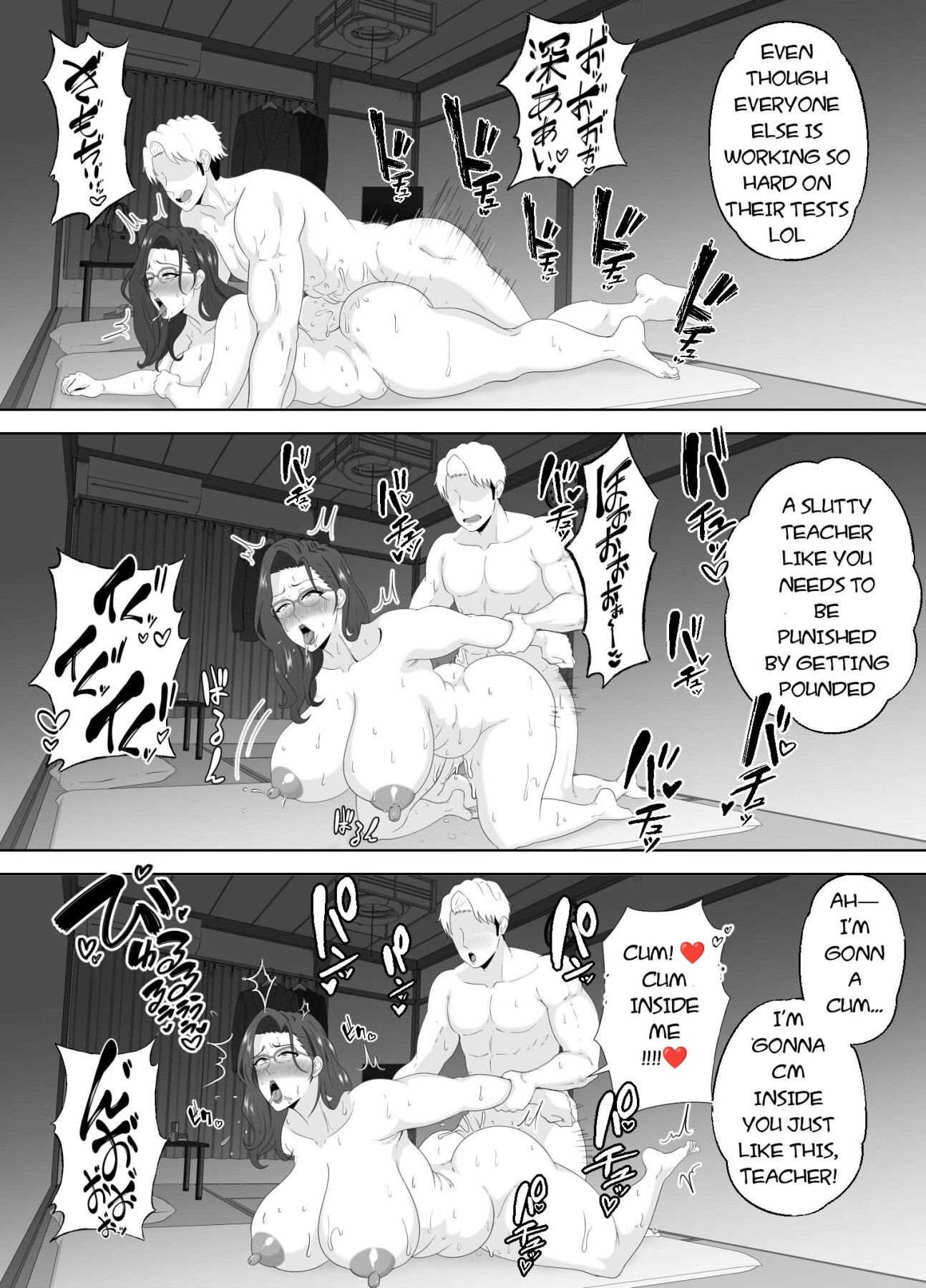 Hentai Manga Comic-Fallen mother after school-Read-74